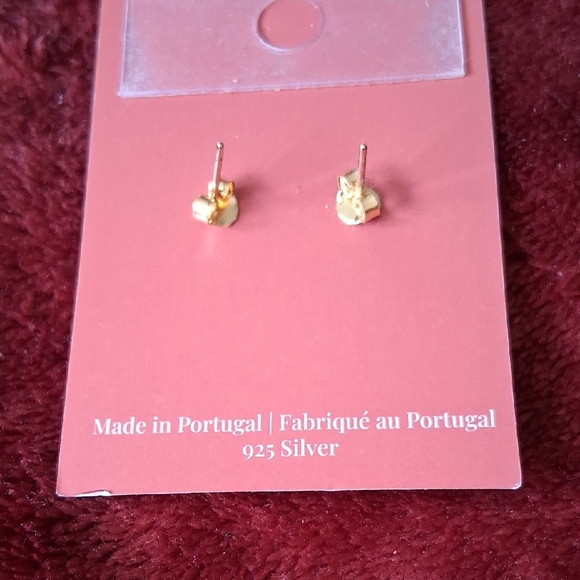Portuguese Turquoise Floral Earrings NWT - Picture 4 of 5